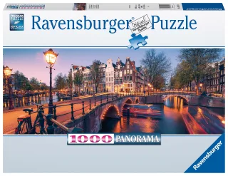 Ravensburger Puzzle 16752 - Abend in Amsterdam [1.000 Teile]
