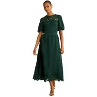 Love & Roses Midikleid Love & Roses Midikleid aus Spitze, Regular (1-tlg)