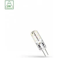Spectrum LED-Leuchtmittel LED G4 1,5W = 15W Stiftsockellampe 110lm 12V 270° Kaltweiß 6000K, G4, Kalt