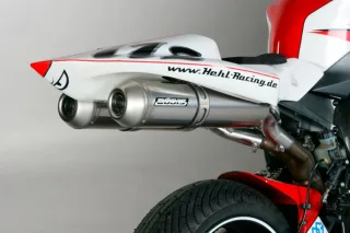 Sport Auspuff Bodis Oval TITAN für Yamaha YZF 1000 R1 Bj. 2004-2006 Typ: RN12 +ABE