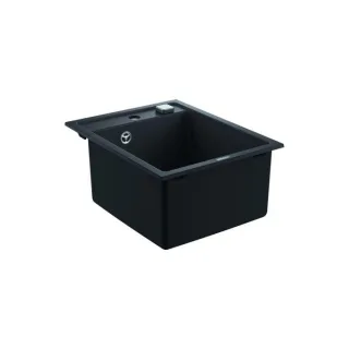 Grohe K700 Komposit-Einbauspüle 31650AP0 400x500mm, 1 Becken, granit schwarz