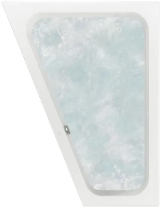 Villeroy & Boch Whirlpool Loop&Friends, weiss, Combipool Entry, T. Pos. 1, Trio Ablauf UCE175LFSLB1V01