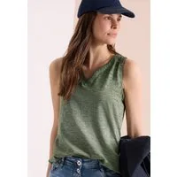 CECIL Shirttop aus reiner Baumwolle