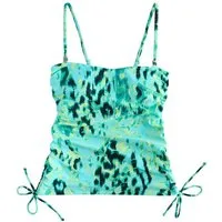 Next Tankini-Top Gerafftes Bandeau-Tankini-Oberteil (1-St)