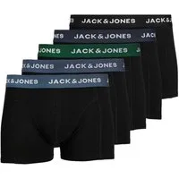 Jack & Jones Trunk 5er Pack Trunks (5-St) mit umlaufendem Markenschriftzug am Bund