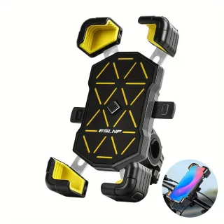 ESLNF 360° Adjustable Rotation Bike Universal Phone Holder4.5''-7.2'' Shockproof Anti-slip Mobile Phone Stand Motorcyc