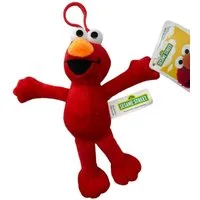 Sesamstrasse Kuscheltier Sesamstrasse Kuscheltier Elmo Kuscheltier Rot Plüsch Figur 20 cm (1-St), Super weicher Plüsch Stofftier Kuscheltier für Kinder zum spielen