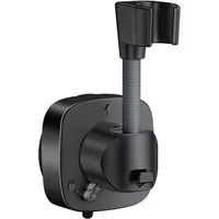 AFKSMILE Brausehalter 360° Drehbar Duschkopfhalterung mit Saugnapf, Duschbrause Halterung
