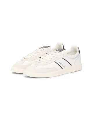 Tommy Jeans Sneaker "THE GREENWICH EDGE MIX" Schnürschuh, Freizeitschuh mit Kontrastdetails -klein ausfallend