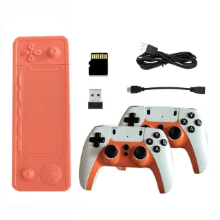 [64G] X15 Ultra Retro Game Console Stick 37000+ Games with Dual 2.4G Wireless Controllers Support 4K HD Output Classic G