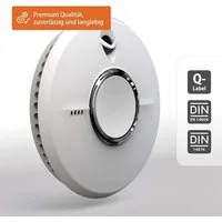 Defactoshop ST-622-DET Q-Label Rauchmelder 10 Jahre Batterie Lebensdauer, P-Line Rauchmelder (Lebensdauer von 10 Jahren)