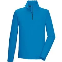Killtec Langarmshirt KSW 71 MN FLX SHRT Funktionsshirt mit Stehkragen, warm, bequem, Zipper mit Kinnschutz