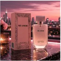 Fine Perfumery London Eau de Parfum Mi Amor Pour Femme Fruchtig Floral Sinnlich 100ml, Hergestellt in UK, Damenduft,Elegan