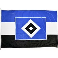 HSV Fahne HSV Hissfahne Blau Weiss Schwarz 180 x 120