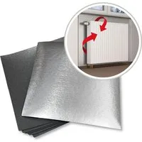 IKHEMalarka Dämmplatte Heizkörper-Isolierplatten Isolierung Dämmung Isoliermatte, (Styropor Polystyrol XPS mit PET-Folie, 2 Quadratmeter), Hinter Heizkörper für Wärmehaltung, Dach, Boden