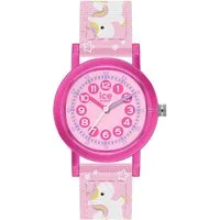 ice-watch Quarzuhr ICE learning - Girl - Extra Small - 3H 024496, Armbanduhr,Kinderuhr,Lernuhr,Mädchen,Schulanfang,Geschenkidee,Einhorn