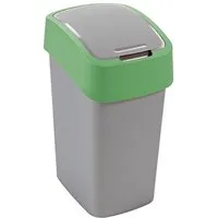 Curver Mülleimer, Flip Bin 25L Abfallbehälter für Recycling
