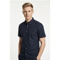 Jack & Jones Kurzarmhemd JPRBLUHARVEY OXFORD S/S SHIRT mit Button-Down Kragen