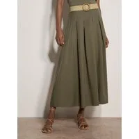 Apricot Maxirock Boho-Midirock (2-tlg., mit Gürtel) mit Gürtel