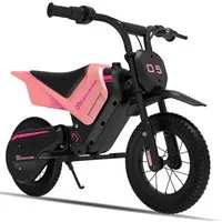EVERCROSS TECH Elektro-Kindermotorrad Elektro Motorrad mit 150W Motor, 12 Zoll Luftreifen, 5,2AH, MAX 10KM Lange Reichweite, Elektromotorrad für Kinder