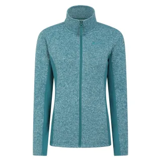 Mountain Warehouse Damen/Damen Idris Getäfelte Fleece Jacke (Teal)