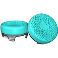 KontrolFreek Performance Thumbsticks - Lotus Edition, Analog-Stick türkis/schwarz, 2 Stück, für Playstation 5/4 Controller