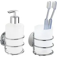 WENKO Badaccessoire-Set Turbo-Loc®, Set, 2 tlg.