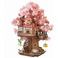 ROLIFE 3D-Puzzle Sakura Tree House / Baumhaus, 535 Puzzleteile