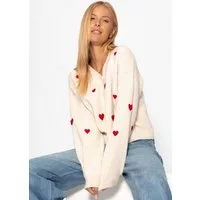 SASSYCLASSY Cardigan Weicher Strickcardigan mit Zierknöpfen für Damen Flauschige Strickjacke mit Rundhalsuasschnitt Flieder Grau Violett