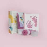 KINDACUTE Bastelfarbe Bio Stempelspaß 50ml Tube, Für Hand- und Fußabdrücke
