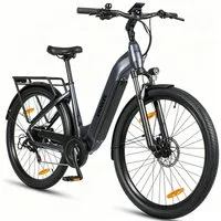 Vankel E-Bike Cityrad 26”×3,0/29”×2,4 Zoll E-Fahrrad Damen u. Herren 720 WH Pedelec 120 km, Kettenschaltung, Heckmotor, 720 Wh, Fat Mountain LG Akku All-Terrain mit Drehmomentsensor E-bikes