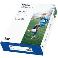 Tecno Universal ungeriest A4, Papier DIN A4 (2500 Blatt), 80 g/m²