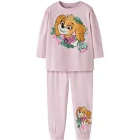 Name It Schlafanzug NMFJETINA PAW LS NIGHTSET CPLGM Baumwollmischung, Paw Patrol Druck