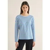 CECIL Langarmshirt mit U-Boot-Ausschnitt