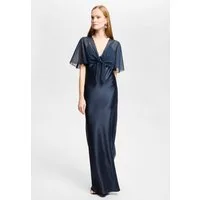 SWING Boleroblazer - Chiffon Bolero zum Knoten Lockere Passform