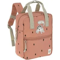 LÄSSIG Kinderrucksack Happy Prints, Mini Square Backpack, Caramel