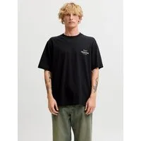 Jack & Jones Rundhalsshirt JORNORREBRO TYPO TEE SS CREW NECK NOOS Baumwolle, relaxed fit