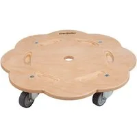 pedalo® Rollbrett Stapelbaustein Rollflitzer, (1 Rollbrett), passgenau zum Stapelstein® Original, 4 kugelgelagerte Flüsterrollen
