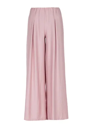 Freebird - Elegante Marlenehose mit hohem Bund pink - Gr. - L