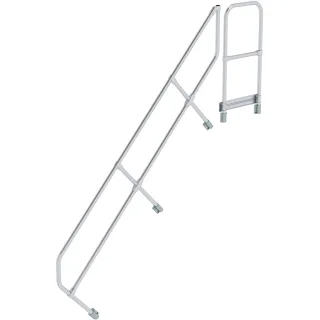 Munk Zweiter Handlauf für Treppe mit Plattform 45° - 600509