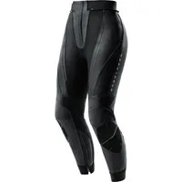 Rebelhorn Motorradhose Diva Damen Motorrad Lederhose Verbindungsreißverschluss,Hüftprotektoren enthalten,Knieprotektor
