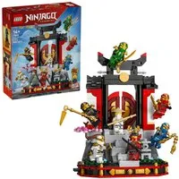 LEGO® 15-jähriges Jubiläum: Ninja-Charaktere zum Ausstellen (71866) Konstruktionsspielsteine, (447 St), LEGO Ninjago, Made in Europe