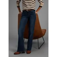 Arizona Bootcut-Jeans Bund mit seitlichem Gummizugeinsatz hohe Leibhöhe, Bootcut, mit Stretch, klassischer 5-Pocket-Style