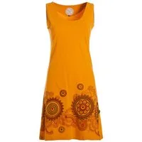 Vishes Sommerkleid Damen Hippie Mandala Print Trägerkleid Baumwolle Alternative Mode, Boho, Hippie, Ethno, Festival