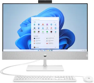 HP Pavilion 27-ca0401ng | 9e7e6ea#abd | All-in-One (Komplettlösung) - Ryzen 7 5700U / 1.8 GHz