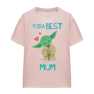 Star Wars - "Best Mum" T-Shirt für Damen, Muttertag (Pink)