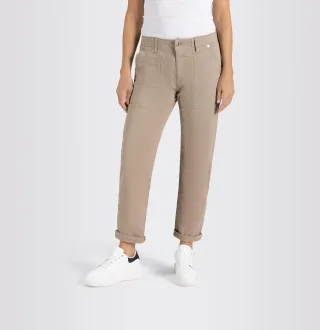 MAC - MAC JEANS - WANDA , Fade out gabardine beige - Gr. - 36/OL