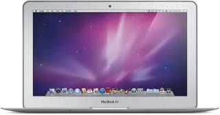 Apple MacBook Air (2010) [116" Intel Core 2 Duo 16GHz 4GB RAM 128GB SSD NVIDIA GeForce 320M macOS] silber