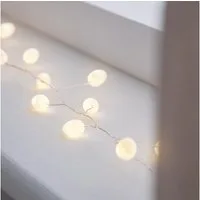 Lights4fun LED-Lichterkette Cluster Micro Lichterkette Beeren