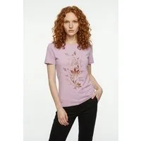 ONLY Kurzarmshirt ONLKITA LIFE REG S/S MIX TOP CS JRS EX. Baumwolle, regular fit